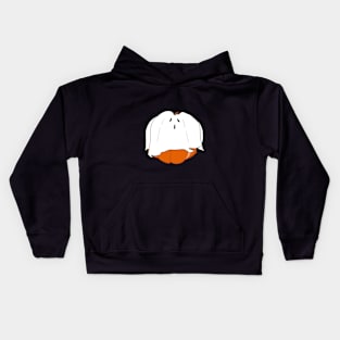 Spooktacular Pumpkin Ghost Halloween Kids Hoodie